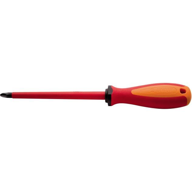 Unior, Schraubenzieher, 613VDETBI Elektriker-Schraubendreher TBI, 1.2x6.5mm, red