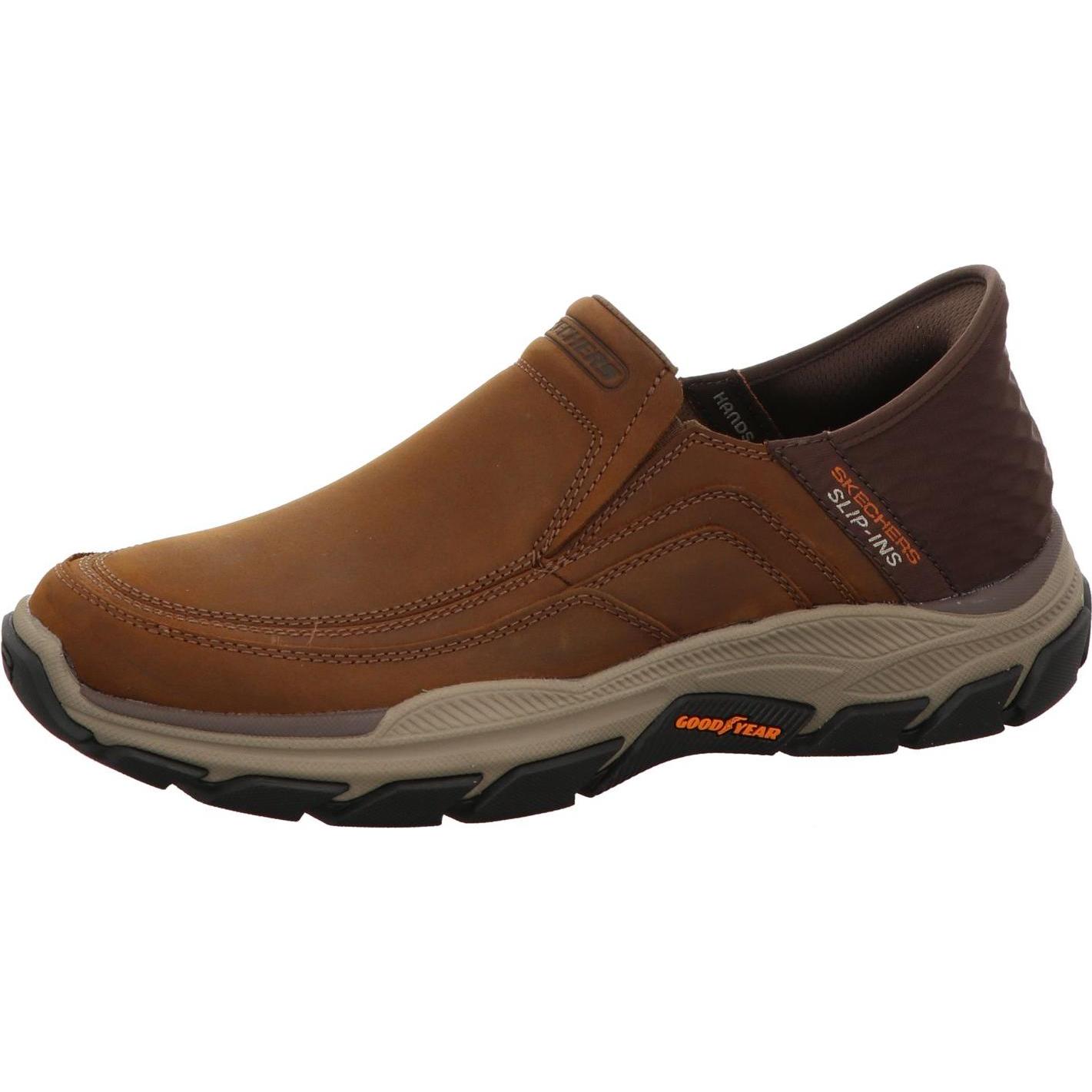 Skechers, Herren, Halbschuhe, Slip Ins Respected Elgin, Braun, (46)