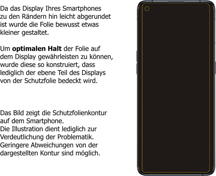 Actual product image Dipos Screen Protector Anti-Shock (2 Piece, Oppo Find X3 Pro)