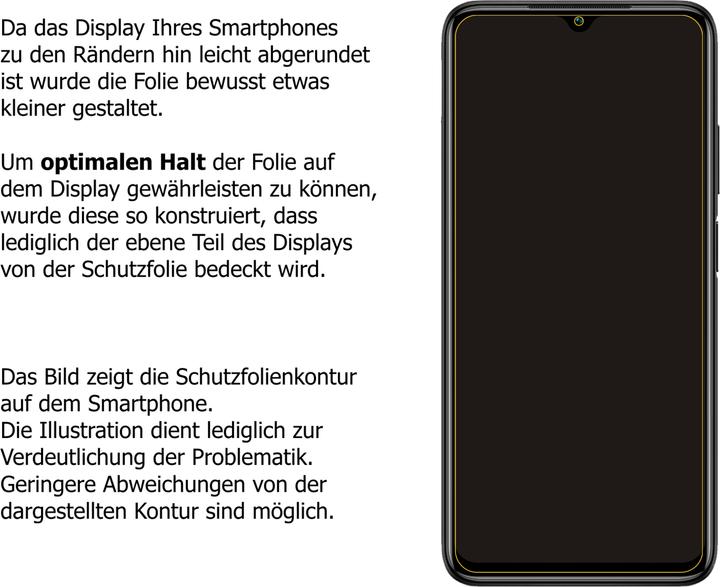 Actual product image Dipos Screen Protector 4-Way Privacy (1 Piece, Xiaomi Redmi 9T)