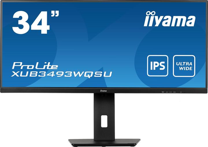 Actual product image iiyama ProLite XUB3493WQSU-B5 (3440 x 1440 pixels, 34")