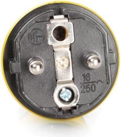 Produktbild Perel Robuster IP54 Aussenstecker, Schutzkontakt/Schuko, mit Deckel und Kabelverschraubung