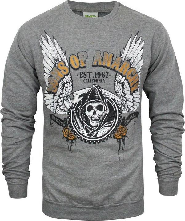 Produktbild Sons Of Anarchy Pullover Motiv Sensenmann mit Flügeln (M)