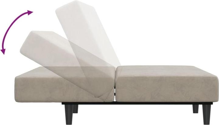 Produktbild vidaXL Schlafsofa (2-Sitzer)