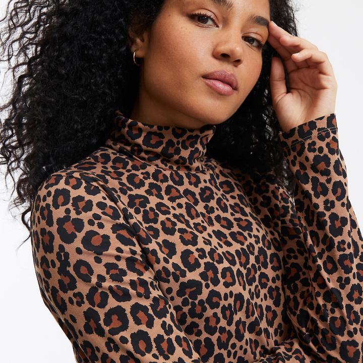 Produktbild La Redoute Collections Langärmeliges Rollkragenshirt für die Schwangerschaft (L)