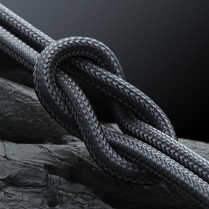 Image du produit Joyroom S-AL012A16 Prism Series 2.4A USB-A to Lightning Digital Display Fast Charging Data Cable 1.2m-Black (1.20 m, USB 2.0)