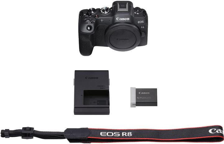 Actual product image Canon EOS R8 (EU) (24.20 Mpx, Full frame)
