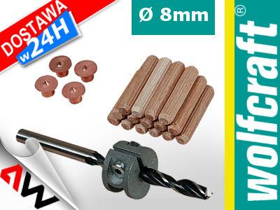Actual product image wolfcraft 1 Dowel set 28 pcs ø8mm (1 pcs.)