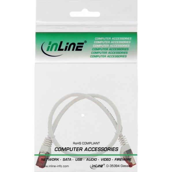 Thumbnail - InLine Patchkabel (S/FTP, CAT6, 0.25 m), Netzwerkkabel