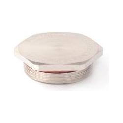 Rs Pro, Leitungsführung Zubehör, Blindstopfen M25 Ø 25.2mm, Messing nickelpl