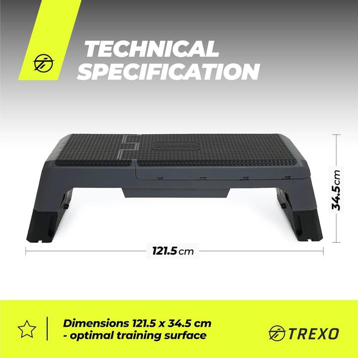 Actual product image Trexo Aerobic Step