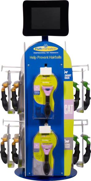 FURminator onboard display,tomt