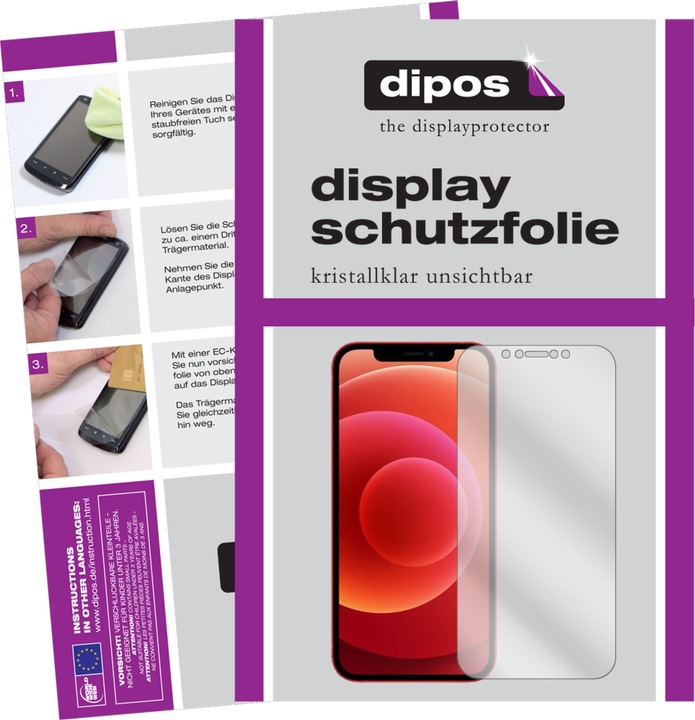 Dipos Screen Protector Crystalclear (5 Piece, Apple iPhone 13 mini)