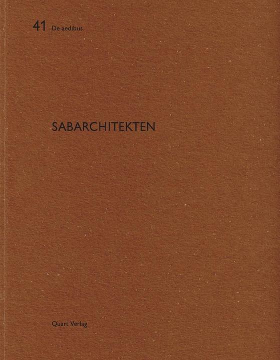 Produktbild sabarchitekten (Deutsch, HeinzWirz, MartinoStierli, 2011)