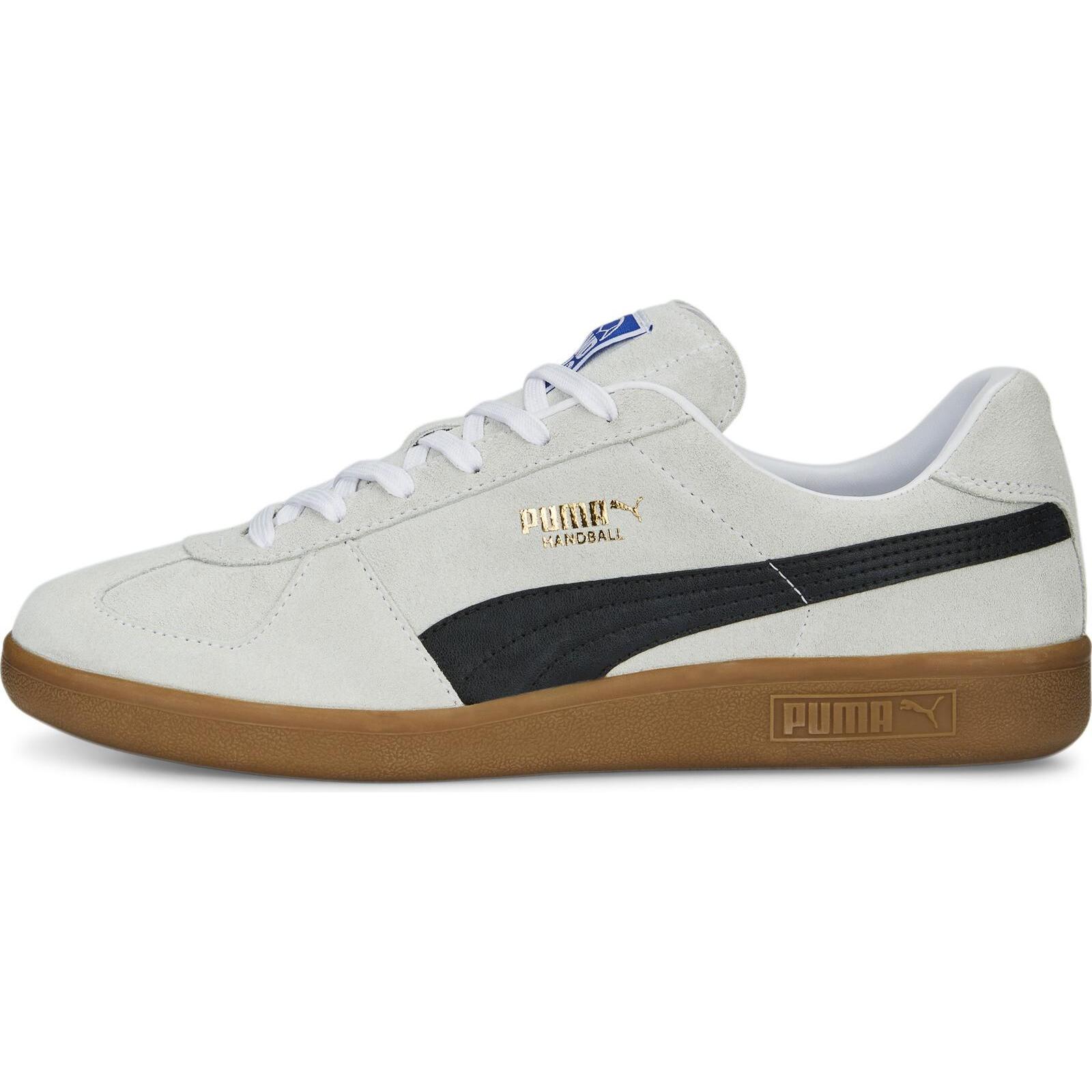 Puma, Unisex, Hallenschuhe, Handball (42.5), Weiss