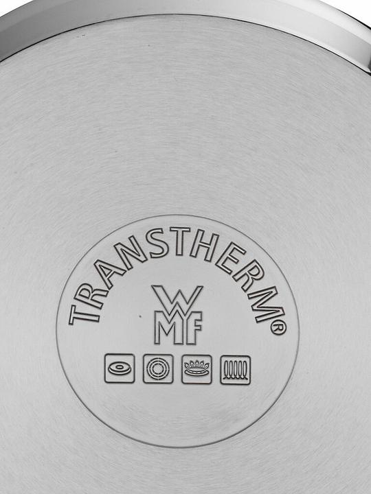 Actual product image WMF Kochtopf Fleischtopf Induktion 14cm klein Metalldeckel Mini Edelstahl 18/10 (14 cm, Pot, Stainless steel)