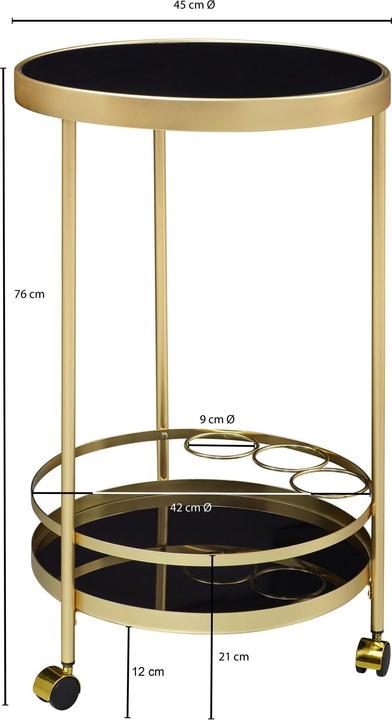 Produktbild FineBuy Servierwagen