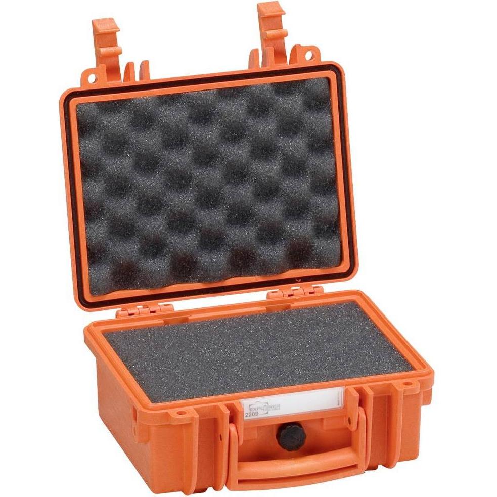Explorer Cases Spezialkoffer 22x16x10 cm Mod. 2209 WS (5.10 l), Kameratasche, Orange