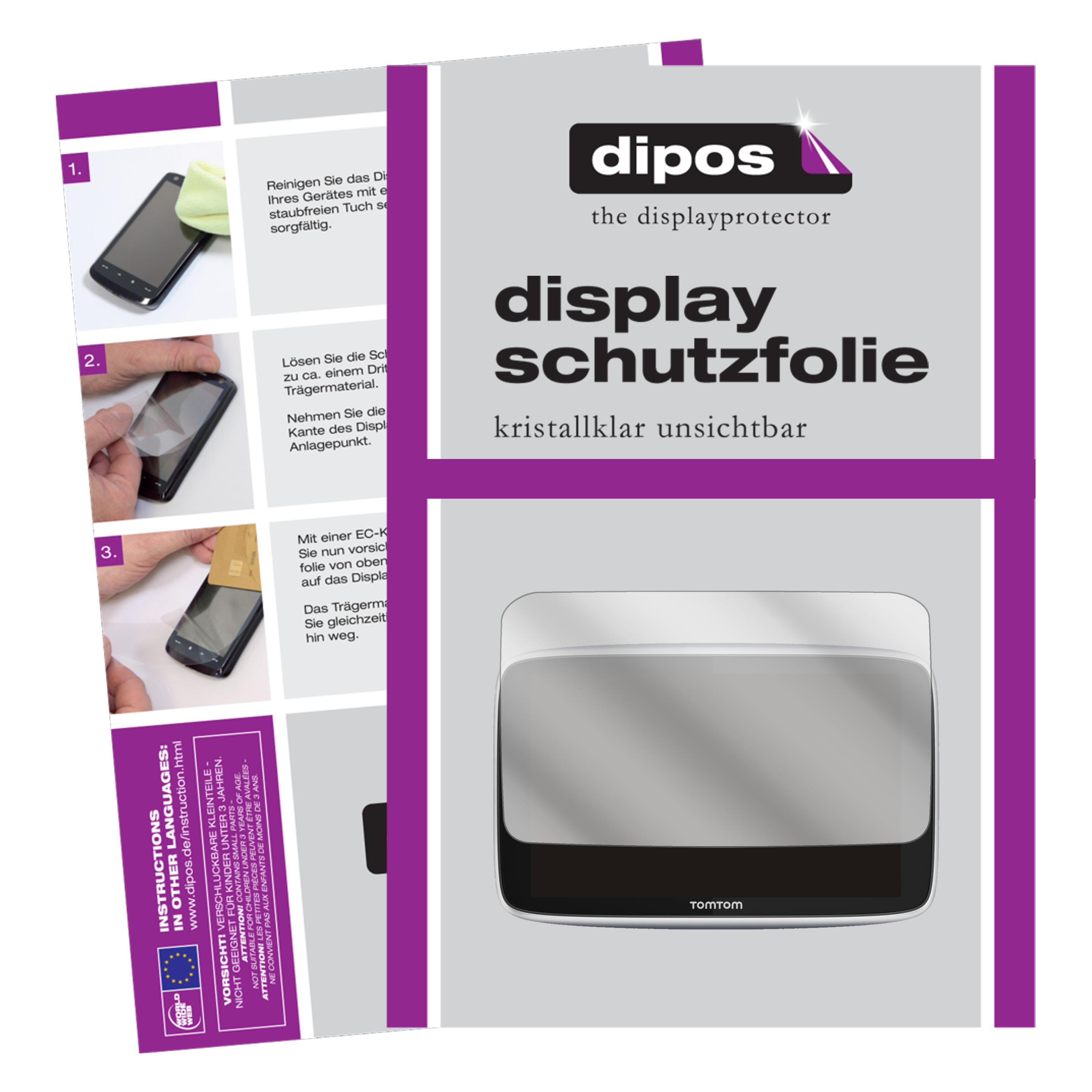 Dipos Displayschutzfolie Crystalclear, Geräte Schutzfolie