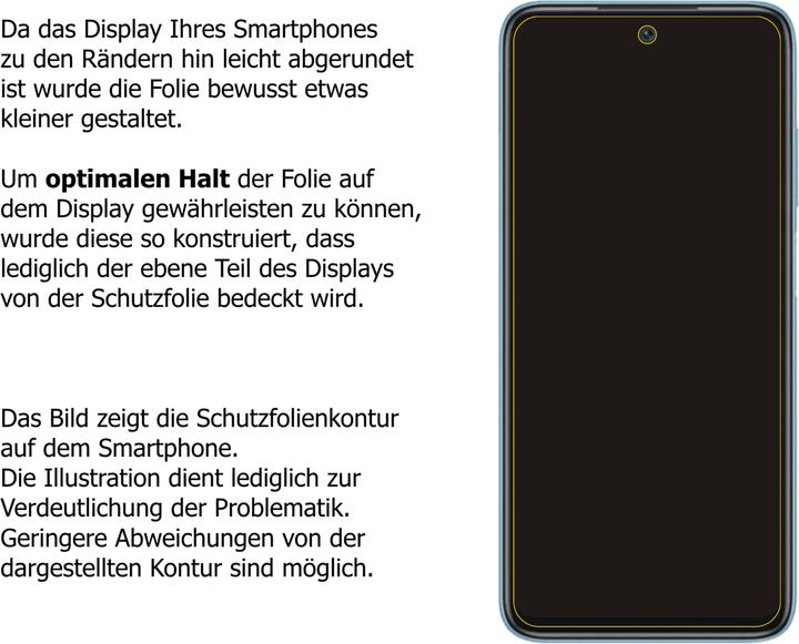 Produktbild Dipos Displayschutz Anti-Shock (2 Stück, Xiaomi Redmi 10)