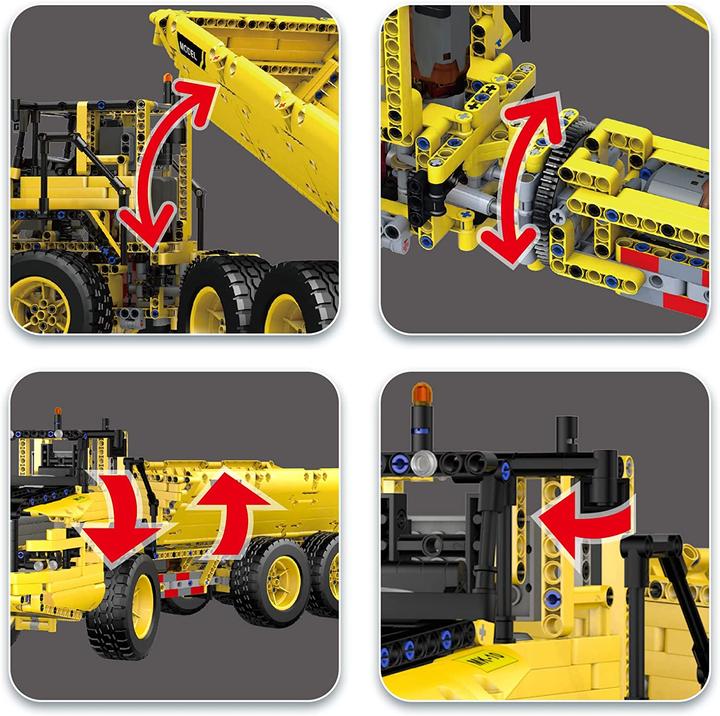 Actual product image Mould King Dump truck