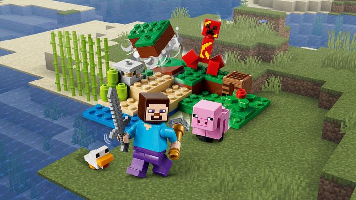 Actual product image LEGO Minecraft End-Of-Live Set Der Hinterhalt des Creepers - 21177 NEU! Teile 72x (21177)