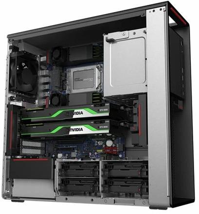Image du produit Lenovo ThinkStation P620 (1000 Go, 32 Go, AMD Ryzen ThreadRipper PRO 5945WX, RTX A2000)