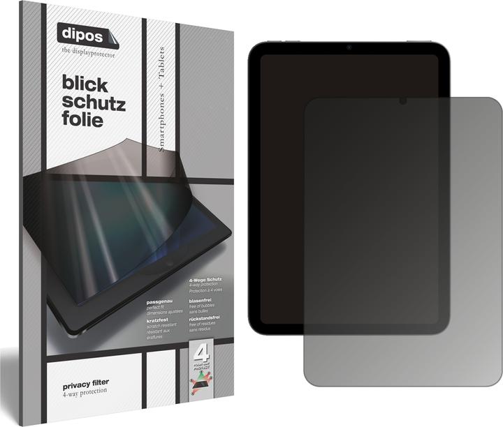 Produktbild Dipos Blickschutzfolie 4-Way Privacy (1 Stk., iPad mini 2021 (6. Gen))