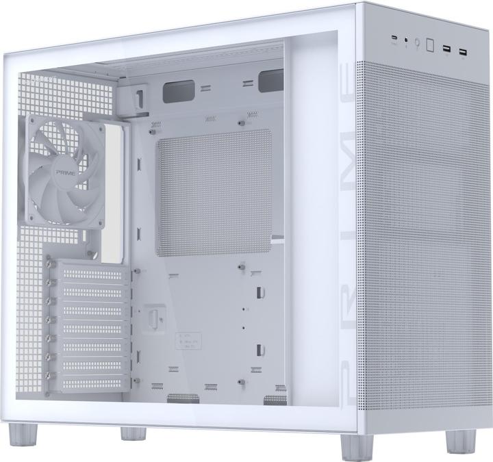Actual product image ASUS Geh PRIME AP303 TG WHITE (ATX, mATX, Mini-ITX)