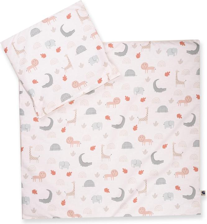 Produktbild Julius Zöllner Kinderbettwäsche Organic Wild Friends 100x135 cm + 40x60 cm