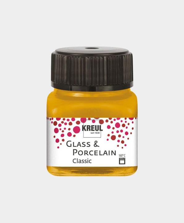Produktbild Kreul Porzellan- und Glasfarbe (Metallic-Gold, 20 ml)