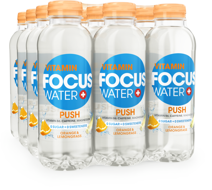 Produktbild Focuswater Push (12 x 50 cl)