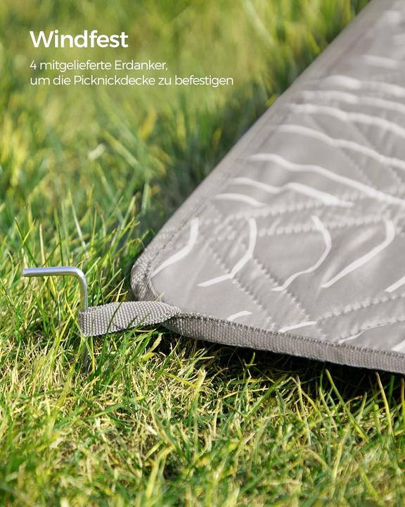 Immagine prodotto Songmics Picknickdecke mit Erdankern