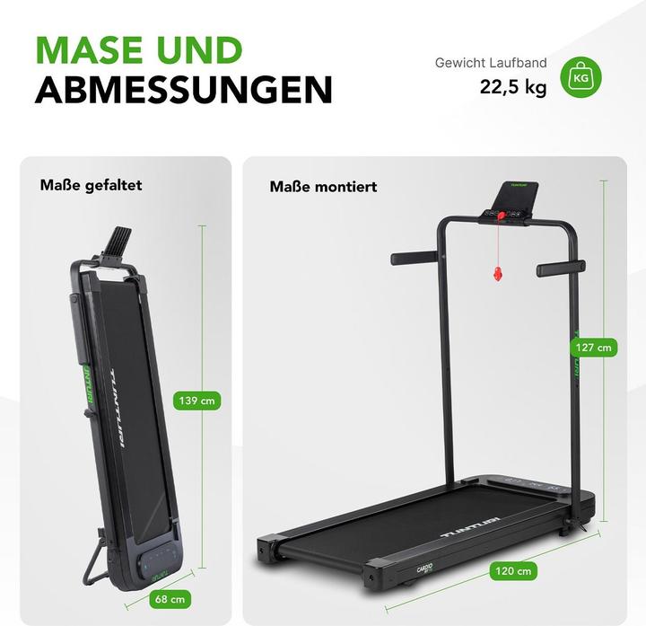 Image du produit Tunturi Tapis de marche Cardio Fit Tapis de course T5