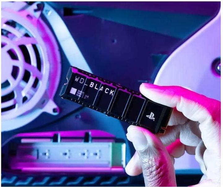 Immagine prodotto WD Black SN850P mit Heatsink für PS5 powered by SANDISK (4000 GB, M.2 2280)