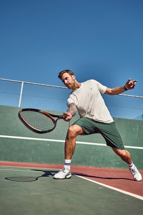 Image du produit Jay-Pi Short spécial tennis. Technologie QuickDry et taille élastique. (L)