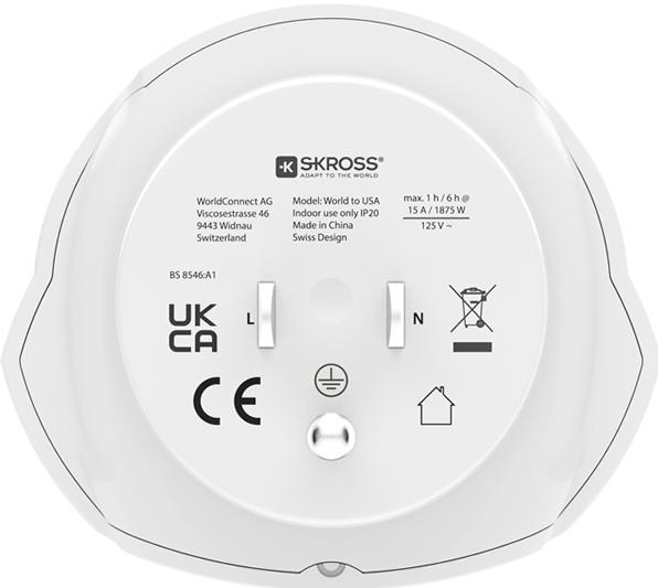 Immagine prodotto Skross World to USA