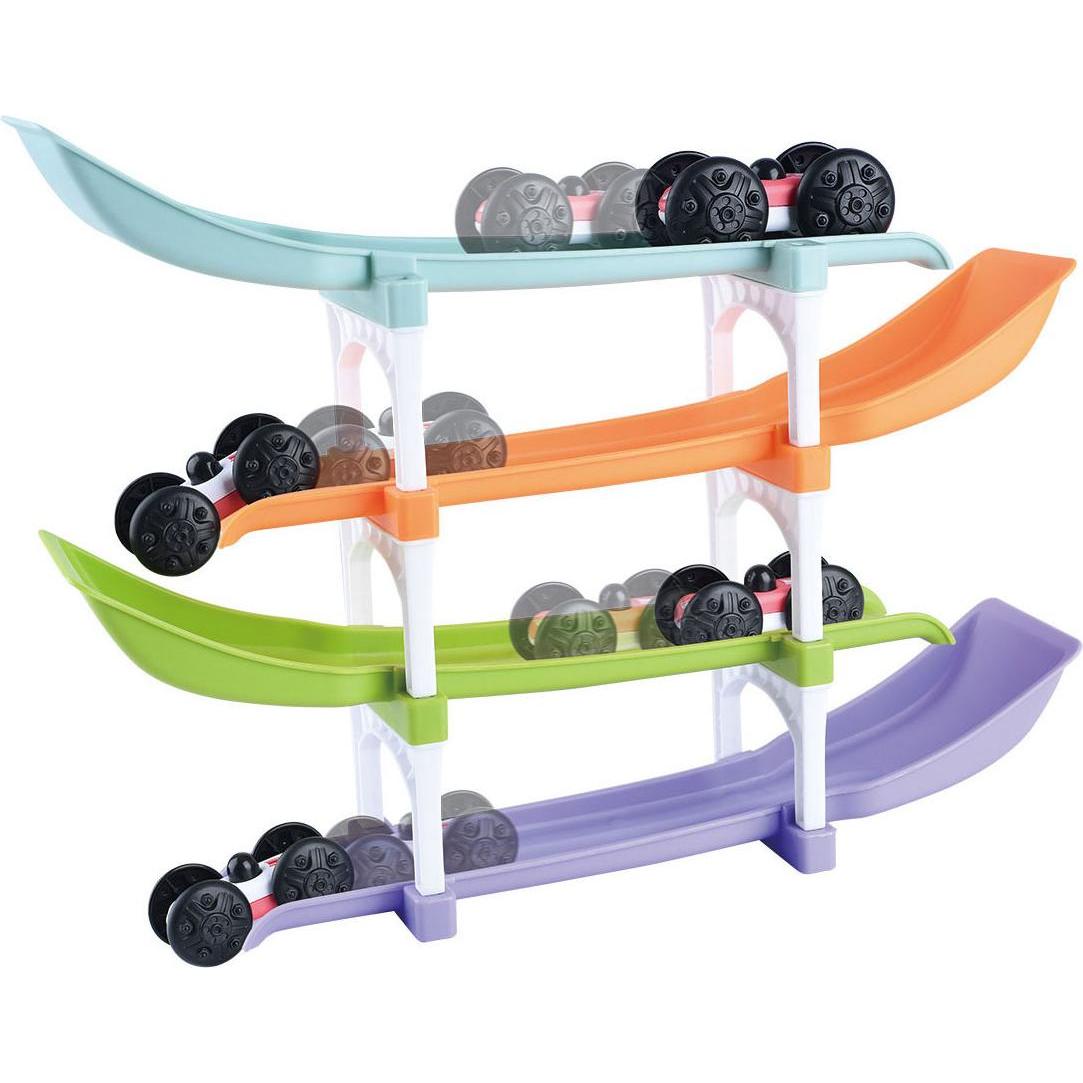 Thumbnail - Play die biobasierte Flip and Go-Autorennstrecke, 11 Teile.