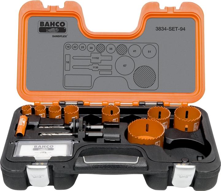 Produktbild Irimo Sandflex® Bimetall-Lochsägen-Satz für Metall/Holzplatten 16 mm-67 mm - 11-teilig