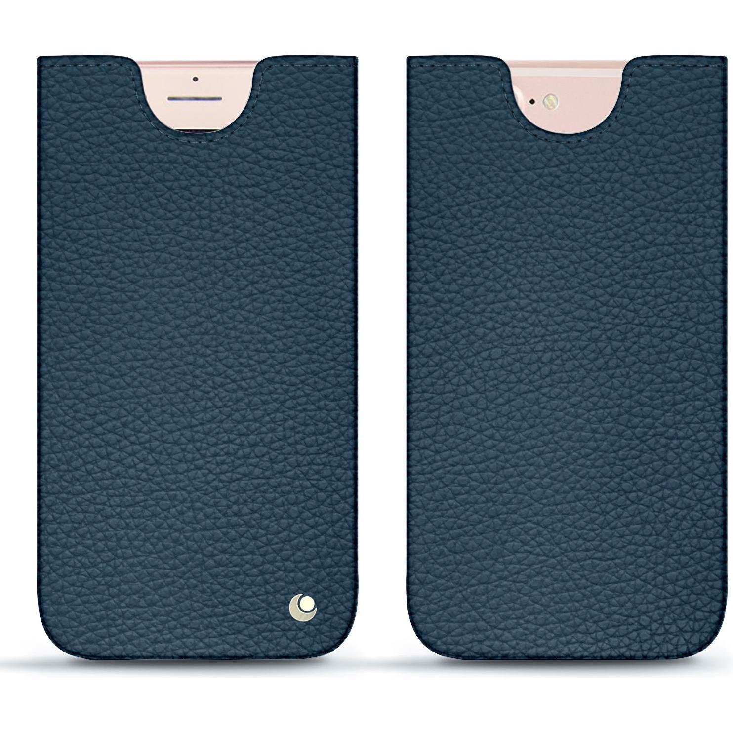 Noreve Lederschutzhülle (Apple iPhone 7 Plus), Smartphone Hülle, Blau