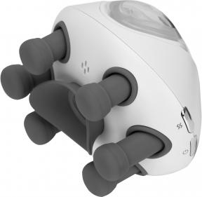 Actual product image Humanas Luminova eye area massager with moisturising function - white