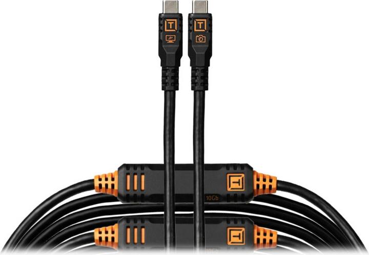 Productafbeelding Tether Tools TetherPro USB-C Optima 10G gerade schwarz 9,4m (9.40 m, USB 3.2 Gen 2)