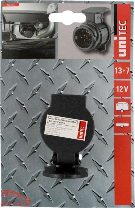 Actual product image Unitec Short adapter