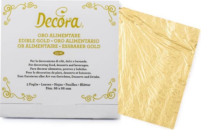 Actual product image Decora Gold leaf (1x)