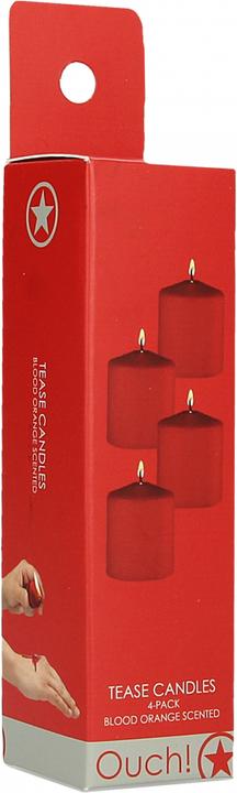 Image du produit Ouch! Tease Candles - Sinful Smell - 4 Pieces