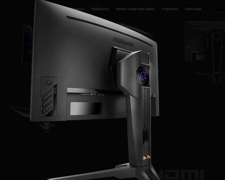 Actual product image AsRock 27 PG27QRT2A monitor (2560 x 1440 pixels, 27")