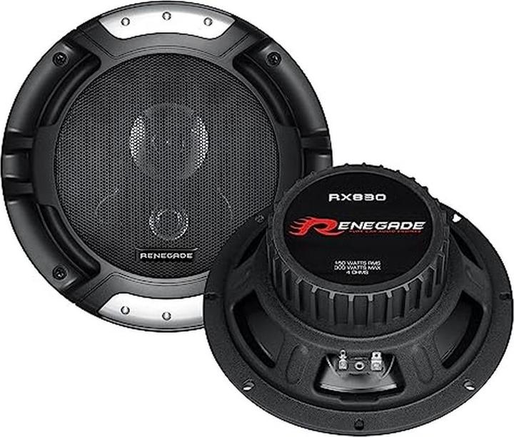 Image du produit Renegade Haut-parleur encastrable triaxial 3 voies (300 W, 20 cm)