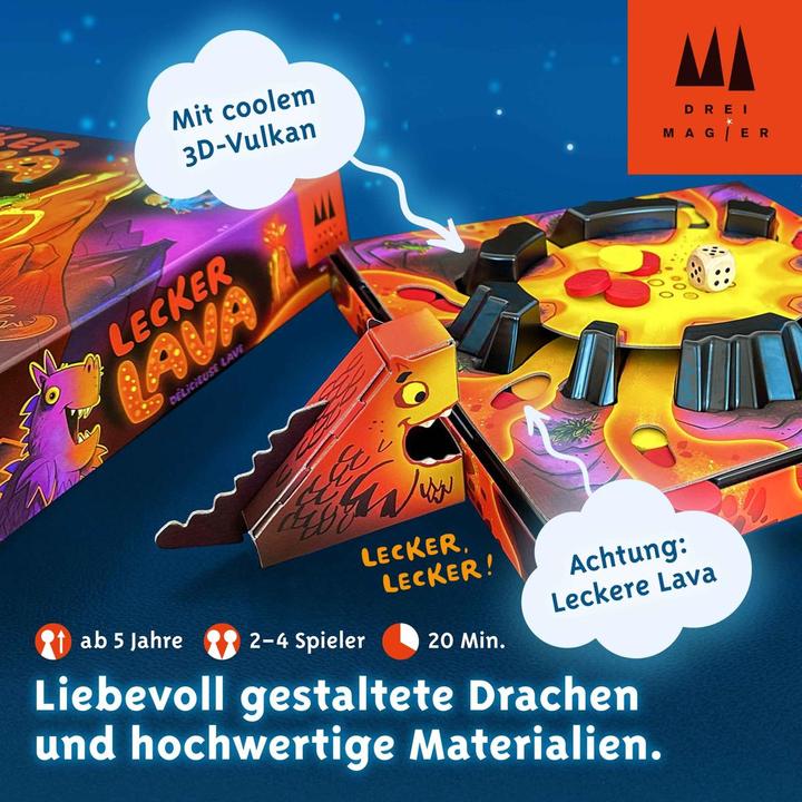 Actual product image Schmidt Spiele Delicious Lava (mult) (English, French, German, Italian, 2 - 4 Players)