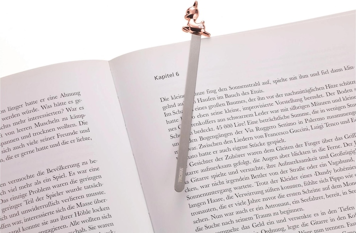 Produktbild Troika Bücher-Trennwände Rehkitz Rosagold