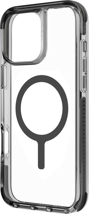 Actual product image Uniq etui Combat iPhone 16 6.1" Magclick Charging czarny/carbon black (Apple iPhone 16)
